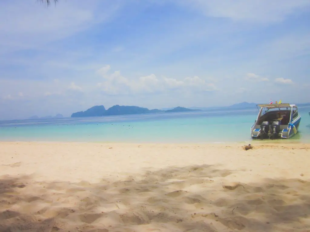 quiet beaches thailand