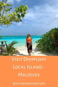 Pinterest Pin for Dhiffushi Island