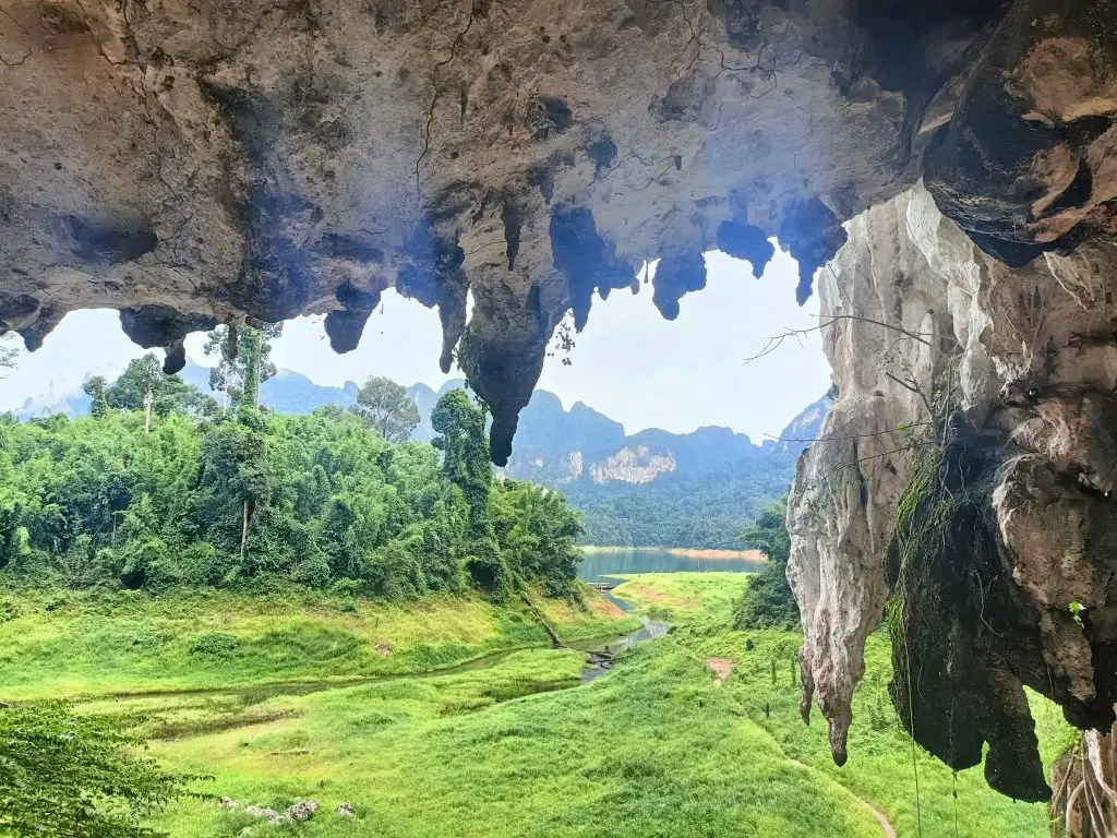 photo of cave inside khao sok national park