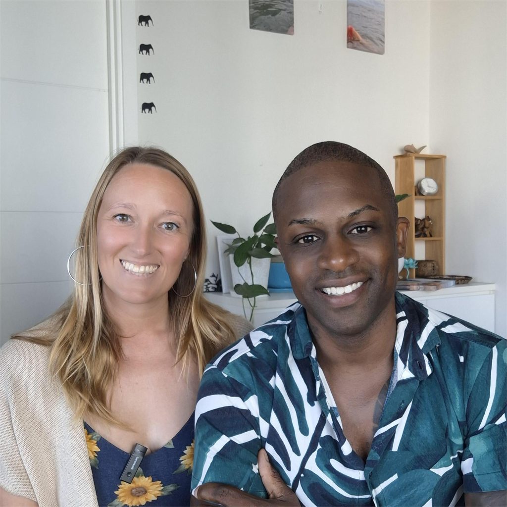 steffi and jason the creators of How to Move to Thailand ebook and community in their Bangkok condo